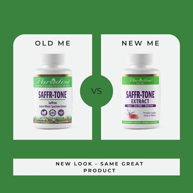 Saffr-Tone | 60 Capsules  by Paradise Herbs