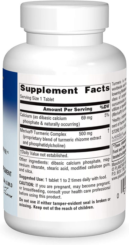 Turmeric Gold 500mg | 30 Capsules by Planetary Herbals