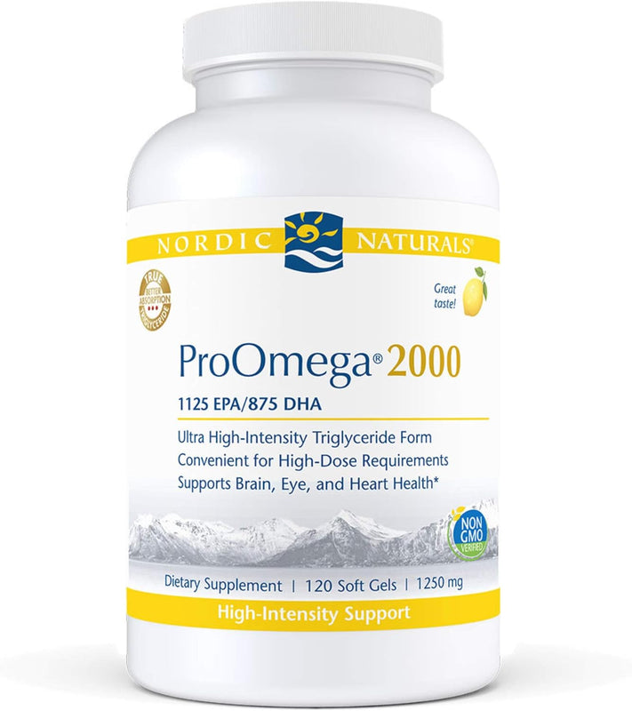 ProOmega 2000 1125 EPA/875 DHA 120 Softgels