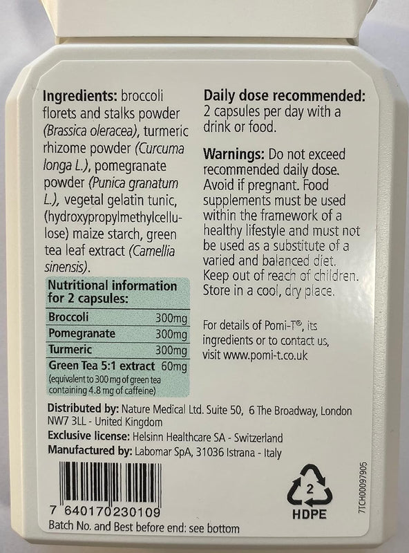 Pomi T – 60 Vegetarian Capsules