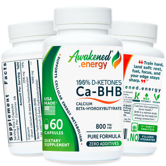 Ca-BHB 100% D-Ketones Energy & Focus