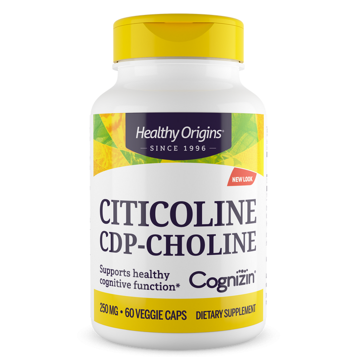 Healthy Origins Cognizin Citicoline, 250mg – 60 Veg Capsules