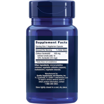 Life Extension Coleus Forskohlii Root Extract, 10 mg – 60 Veg Capsules