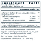 Supplement facts label for Glycine 1000 mg capsules.