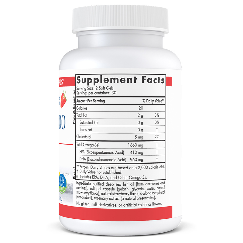 ProDHA 1000 | 410 EPA/960 DHA | 60 Softgels