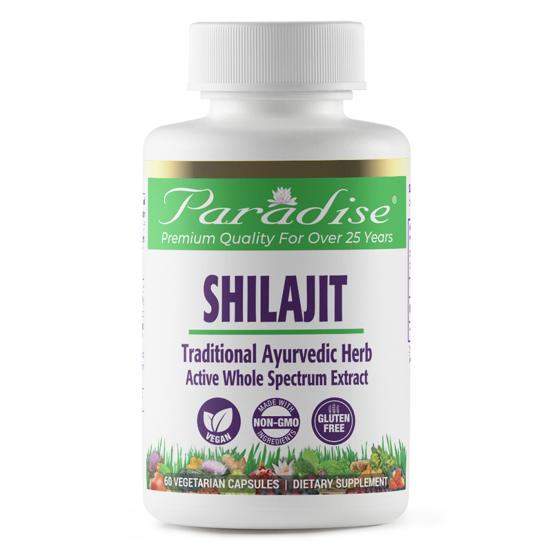 Shilajit | 60 Capsules | by Paradise Herbs