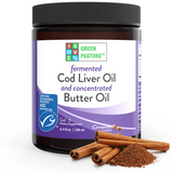 Green Pasture Fermented Cod Liver Oil and Concentrated Butter Oil, Cinnamon