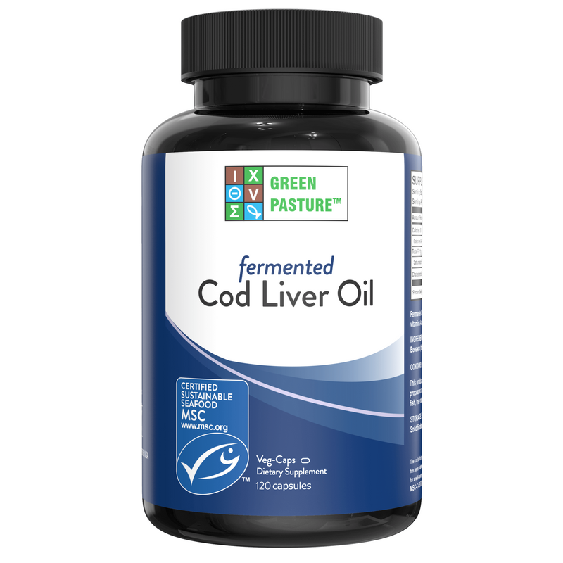 Green Pasture Fermented Cod Liver Oil, Non-Flavored