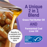 Green Pasture Fermented Cod Liver Oil and Concentrated Butter Oil Blend