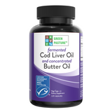 Green Pasture Fermented Cod Liver Oil and Concentrated Butter Oil Blend