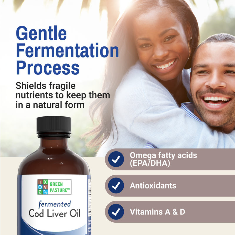 Green Pasture Fermented Cod Liver Oil, Non-flavored