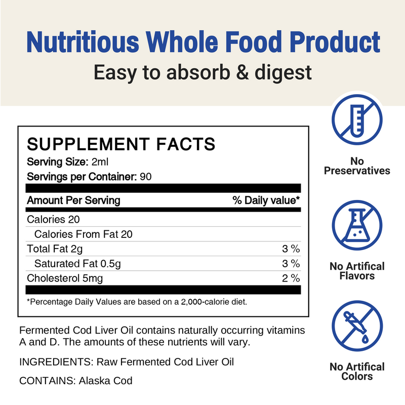 Green Pasture Fermented Cod Liver Oil, Non-flavored