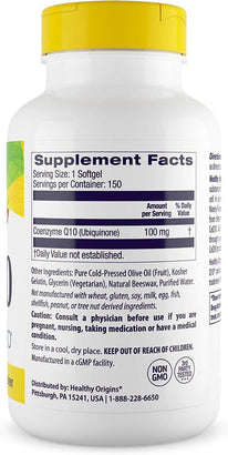 CoQ10, Kaneka Q10, 100 mg by Healthy Origins