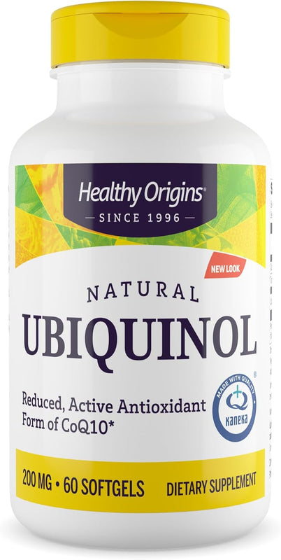 Healthy Origins Natural Ubiquinol 200 mg