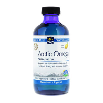 Arctic Omega - Lemon Flavor | 745 EPA/500 DHA | 8 fl oz