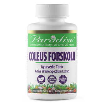 Coleus Forskolii Extract | 60 Capsules | by Paradise Herbs
