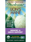 Host Defense Mushrooms Lion’s Mane  60 Vegetarian Capsules