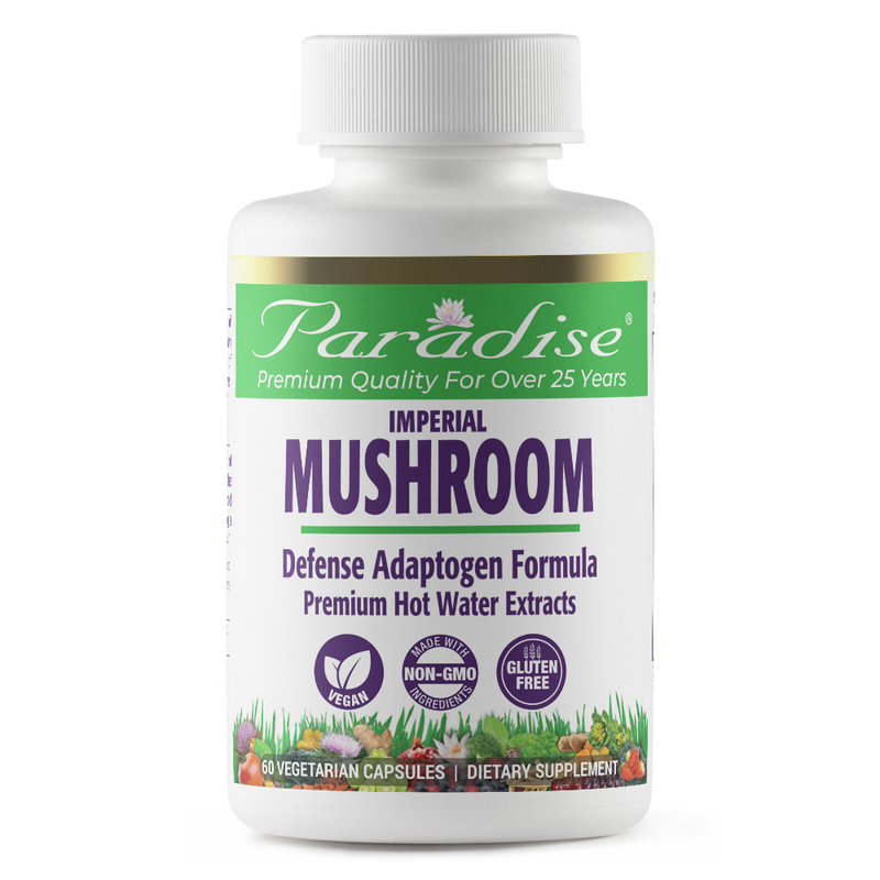 Imperial Mushroom | 60 Capsules | by Paradise Herbs