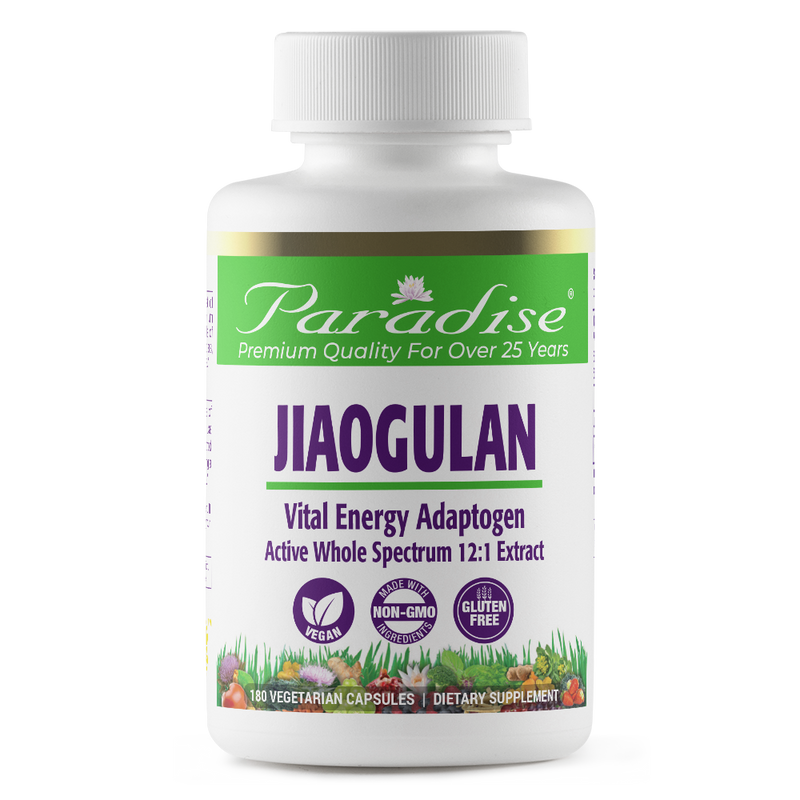 Jiaogulan | 60 Capsules | by Paradise Herbs