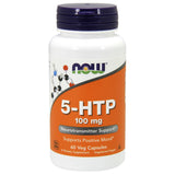 NOW Supplements 5-HTP 100 mg - 60 Veg Capsules