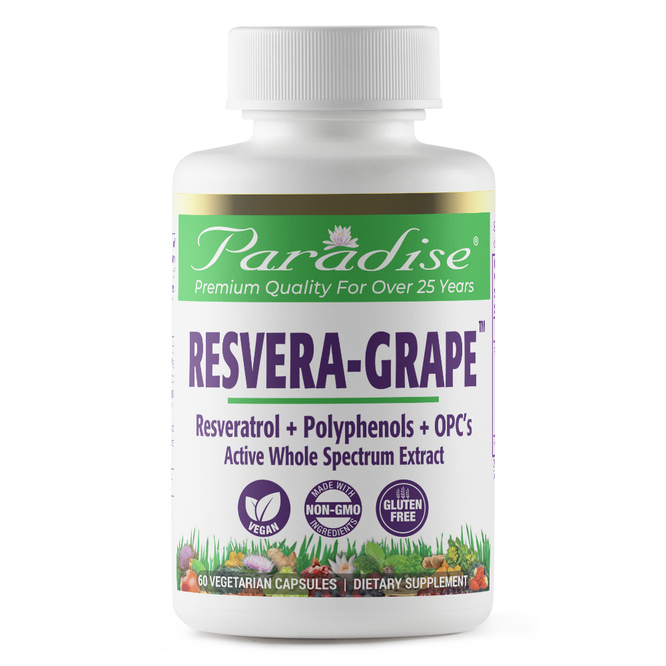 ResveraGrape | 60 Capsules | by Paradise Herbs