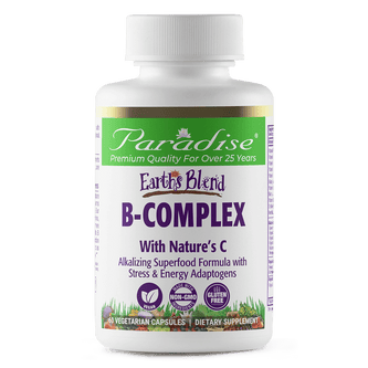 Earth's Blend B Complex | 60 Capsules | by Paradise Herbs