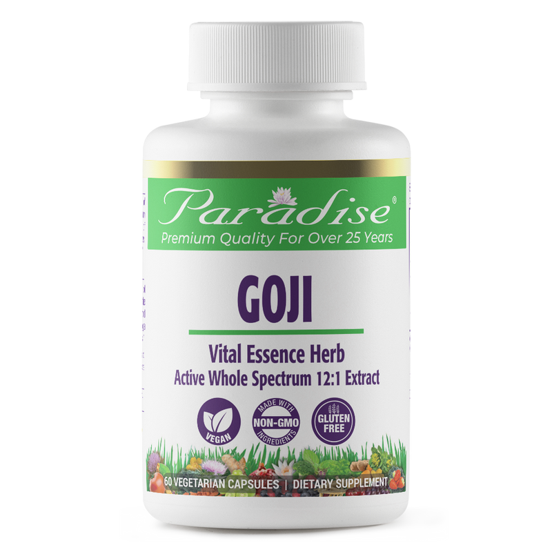 Go Ji Berry Extract | 60 Capsules | by Paradise Herbs