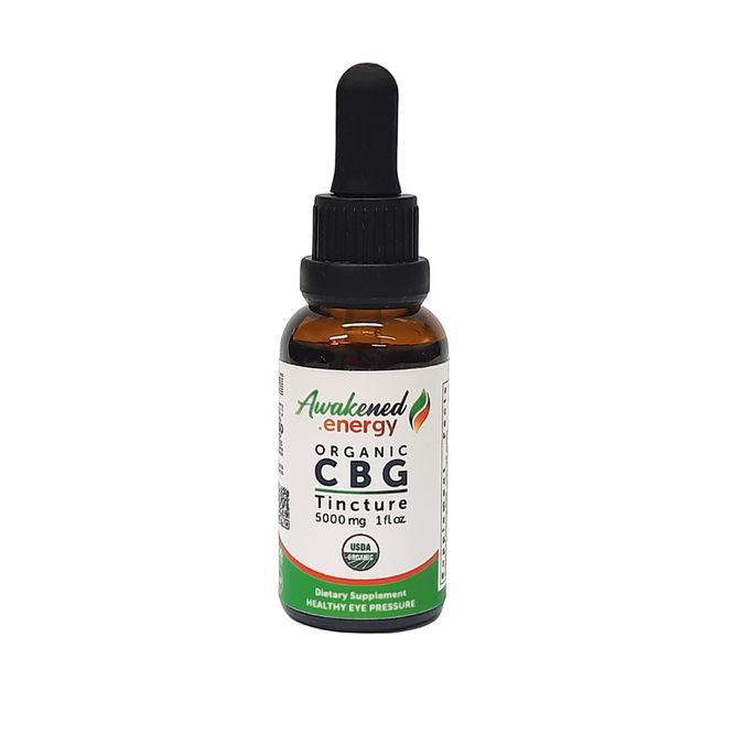 CBG (Cannabigerol) Organic Tincture - by Awakened.energy