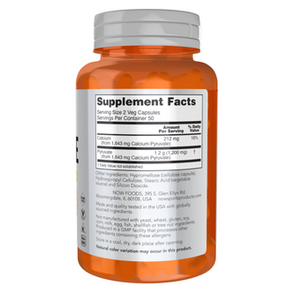 Pyruvate - 100 Veg Capsules