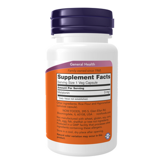 Melatonin 3 mg - 180 Veg Capsules