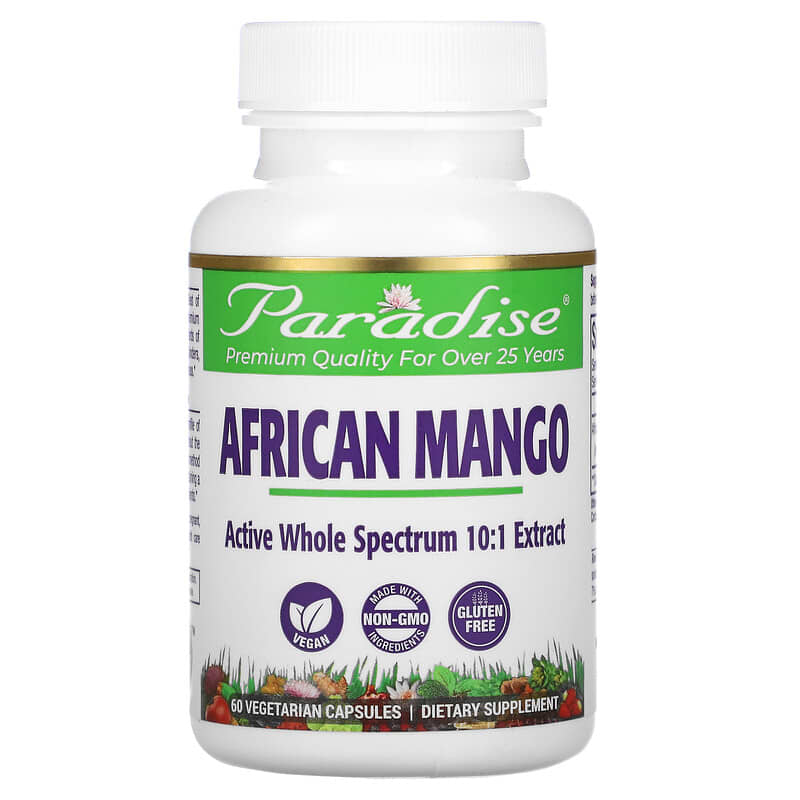 African Mango | 60 Capsules | by Paradise Herbs
