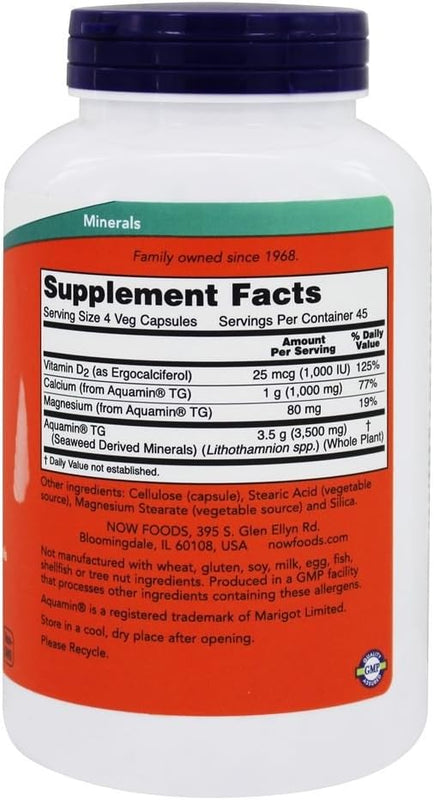 Red Mineral Algae 180 Vegetarian Capsules by Now Foods