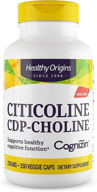 Healthy Origins Cognizin Citicoline, 250mg – 150 Veg Capsules