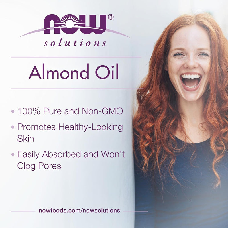Sweet Almond Oil 16 oz by NOW Foods