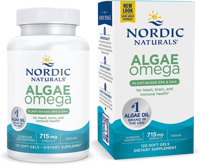 Nordic Naturals Algae Omega | 120 Soft Gels