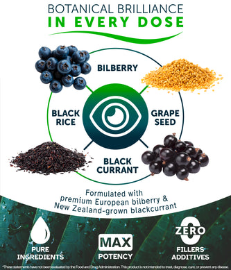 OcuBerry™ 520 mg – Anthocyanins, Antioxidant, Blood flow support – 60 capsules by Awakened.energy