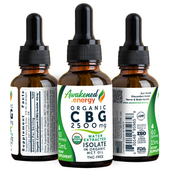 CBG (Cannabigerol) Organic Tincture - by Awakened.energy