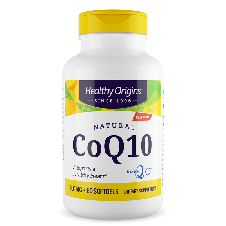 CoQ10, Kaneka Q10 | 100 mg | 60 Softgels by Healthy Origins