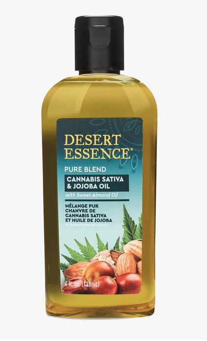 Cannabis Sativa & Jojoba Pure Oil Blend | 4 fl Oz BY Desert Essence