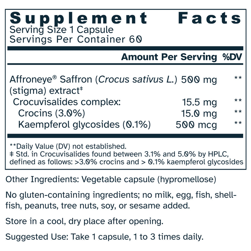 Supplement facts label for Glycine  1000 mg capsules.