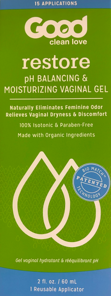 Restore® Moisturizing Vaginal Gel 2 oz by GOOD clean love