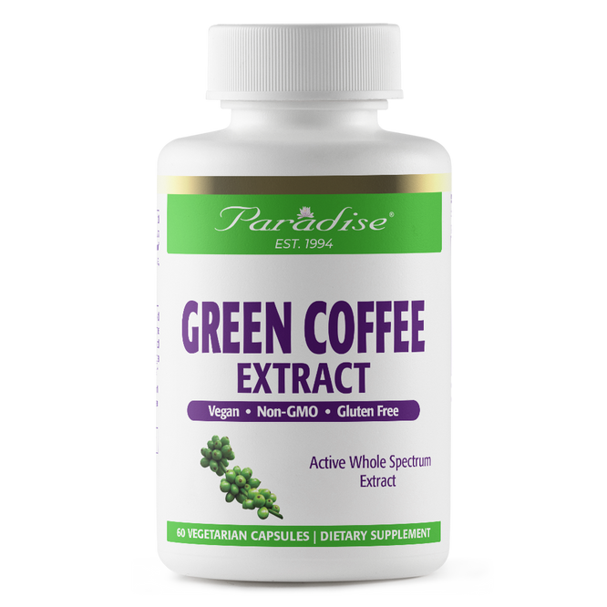 Green Coffee Bean | 60 Capsules by Paradise Herbs