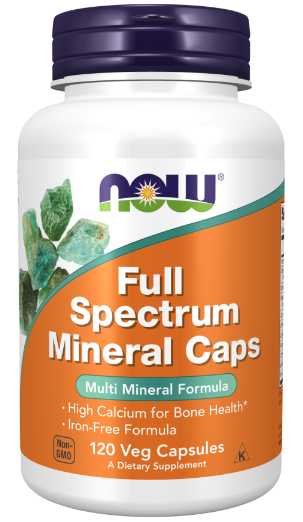 Full Spectrum Mineral Caps 120 Vegetarian Capsules by Now Foods