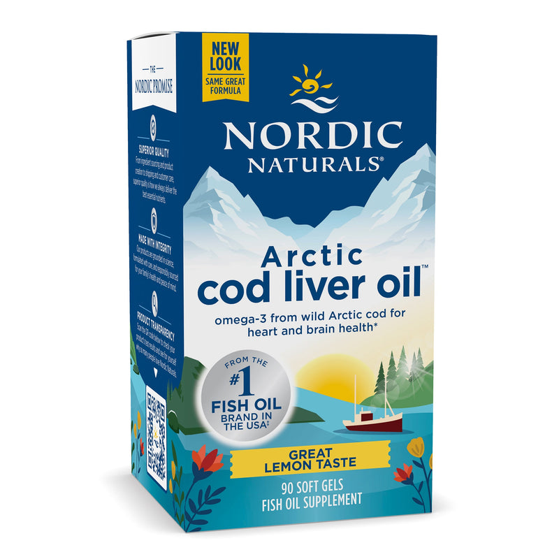 Arctic Cod Liver Oil, Orange |340 EPA/510 DHA | 16 fl oz