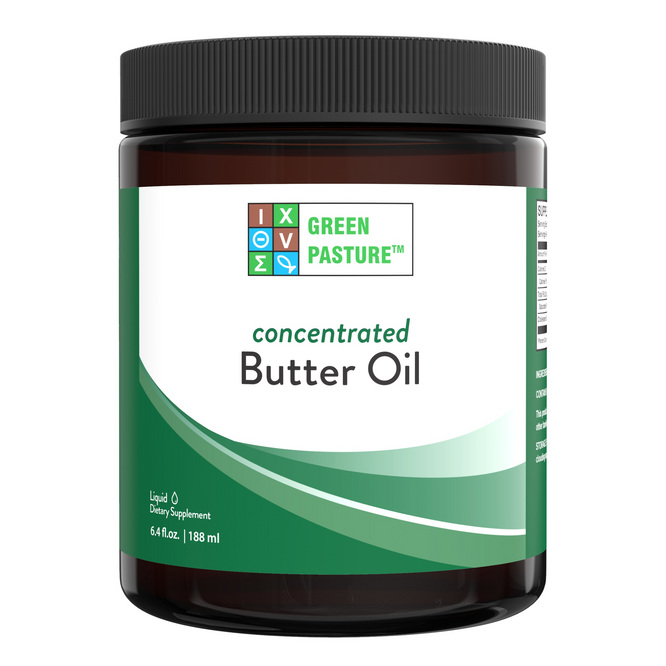 Green Pasture X-Factor Gold Concentrated Butter Oil, Non-flavored