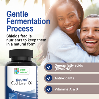 Green Pasture Fermented Cod Liver Oil, Non-Flavored 
