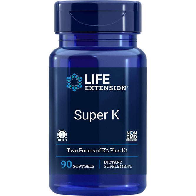 Life Extension Super K with Advanced K2 Complex – 90 Softgels