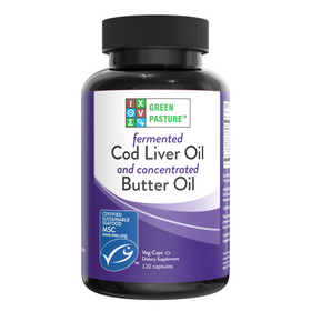 Green Pasture Fermented Cod Liver Oil and Concentrated Butter Oil Blend
