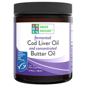 Green Pasture Fermented Cod Liver Oil and Concentrated Butter Oil, Unflavored