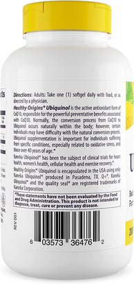 Healthy Origins Natural Ubiquinol 200 mg